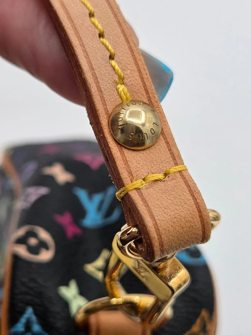 Louis Vuitton Monogram Multicolor Trousse Wapity – Black | Takashi Murakami